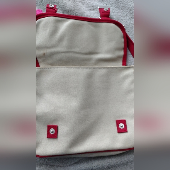 Hello Kitty Messenger Bag Purse Plush Toy set Vintage - Picture 2 of 7